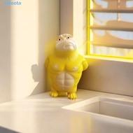 LEOTA Squeeze Vent Gorilla, Orangutan Yellow Squeezing Monkey Toys, Creative Soft Rubber Stretch Fun