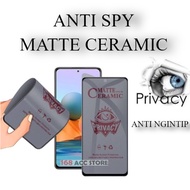 Tempered Glass Matte Ceramic spy Samsung a02 a02s a03s a04 a04e a04s
