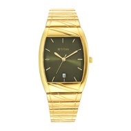 TITAN Karishma Green Dial Brass Strap Watch 9315YM06