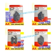 SKIN PACK BRAKE DISC PAD LINING BREK LEINING YAMAHA Y15 Y16 LC135 V8 FI SRL115 FI FZ150 NVX NMAX EGO