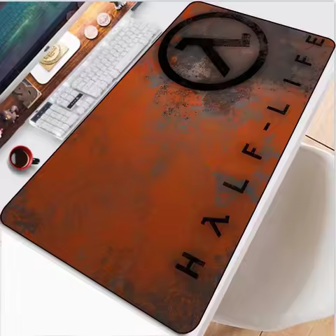 Gamer Half Life Large Mouse Pad Laptop Game Anime Keyboard Carpet Game Accessories Mouse Pad Anti-sk