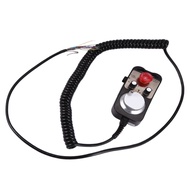 Universal Cnc 4  Mpg Pendant Hand Wheel 100 Pulse 5V & Emergency Stop Cnc Router Handwheel 4Axis Typ