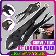 10” Locking Plier 250mm Curved Jaw Locking Pliers Vise Grip Torque Lock DIY Hand Tool Gripe Plier Ja