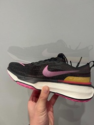 🍑支持消費券 Nike ZoomX Invincible Run Flyknit 3 黑粉女款跑步鞋