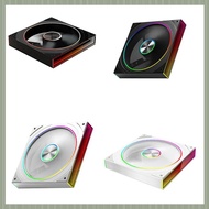 (QJWR) PC Case Fan Star Ring 140mm 5V 3Pin ARGB Cyclic Mirror Light Effect Lian PWM 650 to 1800RPM C