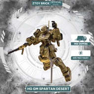 HG GM Spartan Desert assembly model (Comes with effect set, base and decal)
