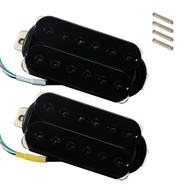 Phrilam สูง Alnico 5 ปรับเสาหกเหลี่ยม Humbucker คอ/50 มม./52 มม.Pickups Set7.6/16.5K สําหรับกีตาร์ไฟ