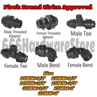 POLY FITTINGS / POLY MTA / POLY FTA / POLY FEMALE BEND / POLY MALE TEE / POLYPIPE CONNECTOR & SYSTEM