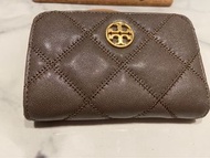 100% brand New Tory  burch grey willa wallet全新 大象灰色中銀包