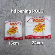 Dayak/polo Clear hd Plastic Bag 15.24cm per-ikat 5pak - Dayak, - Dayak, 24cm