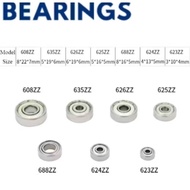 Ball Bearing 604ZZ - 605ZZ - 606ZZ - 607ZZ - 608ZZ - 625ZZ - 626ZZ - 627ZZ