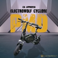 Electrowolf Cyclone 19.2AH 48V LTA Approved 3 Months Warranty Scooter SG E scooter Escooter PMD not 