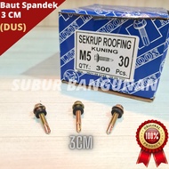 Baut Roofing / Baut Spandek / Baut Baja Ringan / Skrup Spandek 3 CM