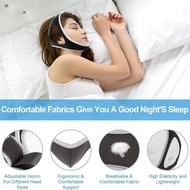 Jaw Strap for Sleeping Close Mouth Anti Snoring Devices Airflow Jaw Strap Stop Snoring Head Band Sle