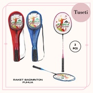 ORIGINAL FUHUA Badminton Racket Badminton Racket 1 set contains 2 pcs + Bag