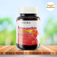 Vistra astaxanthin 6mg plus vitamin e 30 แคปซูล วิสทร้า แอสตาแซนธิน 6มก