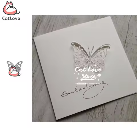 Butterfly Animal Metal Cutting Dies Scrapbooking Stencil DIY Decorative Craft Embossing Die Cuts Car