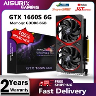 AISURIX Nvidia GTX 1660 SUPER™ 6GB GDDR6 Graphic Card GeForce Video card GPU For Gaming Work Office