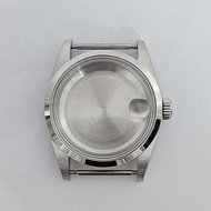 36mm Tooth/Slant Oyster Acrylic Glass Stainless Steel Watch Case Accessories for NH35/NH36/4R Moveme