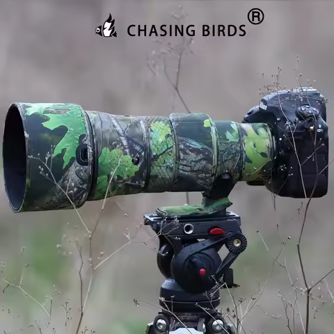 CHASING BIRDS camouflage lens coat for NIKON AF-S 500mm F5.6 E PF waterproof and rainproof 500 elast
