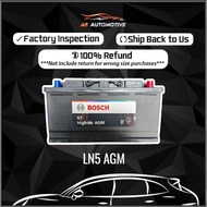 LN5 (AGM) DIN95 Battery BOSCH ST Hightec Car Battery for AUDI Q5 8R, BMW Series F10, HYUNDAI Genesis