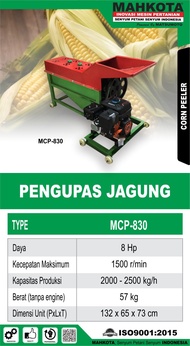 PENGUPAS &amp; PEMECAH JAGUNG-PENGUPAS KULIT KOPI KERING &amp; BASAH