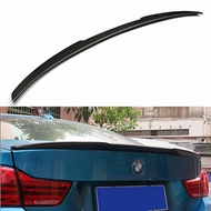 For BMW F36 Spoiler Carbon Fiber 4 Series 4 Door Gran Coupe F36 M4 style  Spoiler 2014- UP 420i 420d