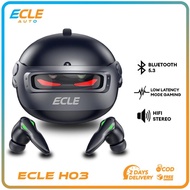 NEW!!! ECLE TWS H03 Pro Gaming Bluetooth 5.3 Bluetooth Earphone 30 Ms