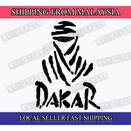 2 Pcs Dakar Rally Sticker Motorcycles BMW GS Versys Ducati Side Box Touring