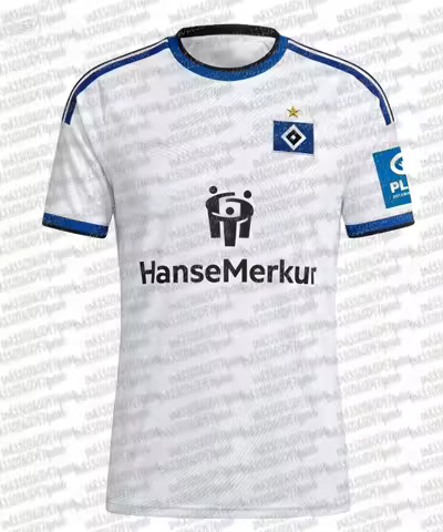 2026 Hamburger SV Football Jersey Summer Sports Oversize T-shirt Breathable Quick Drying Streetwear 