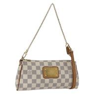 路易威登 Damier Azur Eva 肩背包 2way N55214 LV Auth 168124