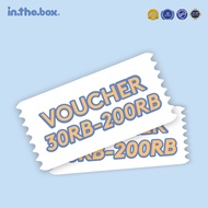 Voucher INTHEBOX Rp 30.000 - Rp.200.000 !!