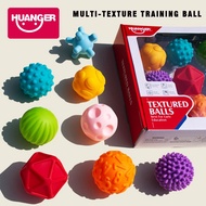 Huanger HE0233 Soft Rubber Textured Balls (10pcs Set)