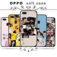 Silicone phone Case OPPO Reno 6 Pro Plus F19 A74 Casing BZ127 BTS aest