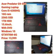 Acer Predator G9-592Gaming Laptop