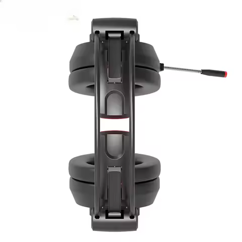 for Boat P47 A50 Red Light Gamin Studio Business Headset Headphones With Wire Jack For Pc E-Sports p