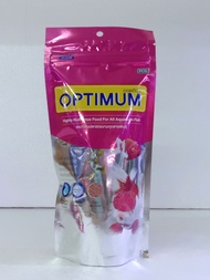 อาหารปลาเม็ดจิ๋ว OPTIMUM  ( ออปติมัม 50 กรัม) อาหารปลาสวยงามทุกชนิด