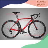 [READY STOCK] Twitter T10 Pro C brake Retrospec - CARBON ROAd Bike - 22s RS-22 Road Bike