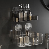 Fukai Wall Mounted Storage Rack - Multi-Purpose Hanging Bathroom Cosmetic Organizer Home Shelf