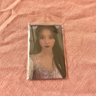 IU Merchandise Small Card Sonic Ring Merchandise Random Card