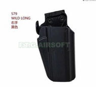 <FOOL>缺貨 正品 真品 沙法利蘭 579 快拔 槍套 SAFARILAND GLS WILD LONG 黑色 右手