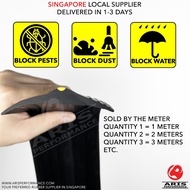 Roller Shutter Door Seal, Garage Door Threshold, Shutter Door Bottom Seal, Waterproof Rubber Seal, 1