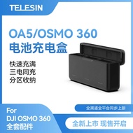 TELESIN dji osmo 360 Charging Case Portable Charger action5 pro Accessories