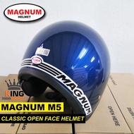 MAGNUM HELMET M5 - BLUE COLOR Helmet Motorcycle