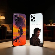 TP-1 D-Dune Movie Phone Case For iPhone17,16,15,14,13,12 Plus,Max Soft Silicone Black Cover