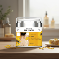 Glycerin-Infused Bee Venom Cream - Nourishing Moisture for Body, Arms, and Face, Light Beige  Krim R