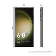 [ Garansi] Handphone Samsung Galaxy S23 Ultra 12/256 12/512 Gb 12/1Tb