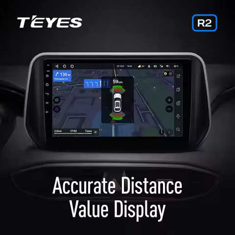 Front and Rear parking sensors*8 radar only For TEYES CC4 PRO R2