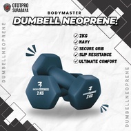 Dumbell Neoprene 2Kg Mini Barbell Small Color Dumbbell Rubber 2 Kg Vinyl