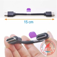 Cáp HDMI 2.0 HDMI 2.1 dây ngắn 15cm 30cm 50cm 60cm 1.2m 1.5m hỗ trợ 8K 4K 2K cho máy tính PC Laptop 